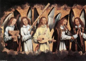 Angeli Musicanti di Hans Memling (1480)