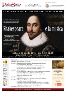 Shakespeare e la Musica - Poster