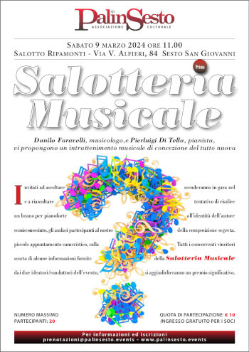 Poster Salotteria Musicale